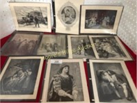 20 Antique photo engraving reproductions