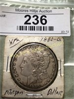 1882 Morgan Carson City Silver Dollar XF