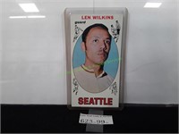 1969 Topps Len Wilkins Basketball Trading Card