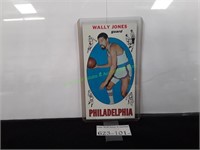 1969 Topps Wally Jones Basketball Trading Card