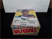 1989 Fleer Baseball Trading Cards