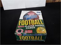 1990 Fleer Premiere Edition Football Trading Cards