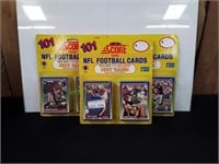 (3) 1990 Score Blister Packs With Hot Cards