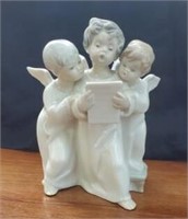 Lladro Figurine Three Angels Singing