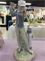 Lladro golfer