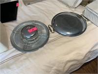 2PC KROMEX TRAY AND MISC SERVING PIECE