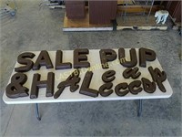 Storefront Display Letters