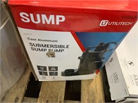 Utilitech submersible sump pump