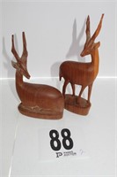 (2) Wooden Antelope (U232)