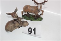 (2) pcs Deer Family (U232)