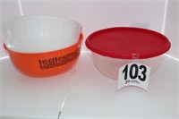 (3) Large Plastic Bowls (U232)