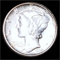 1938-S Mercury Silver Dime UNCIRCULATED