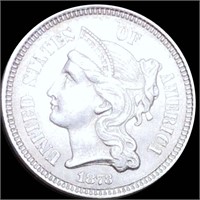1873 Three Cent Nickel UNCIRCULATED