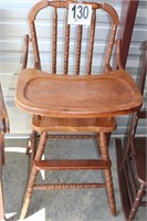 Vintage High Chair - 40" tall (U234)