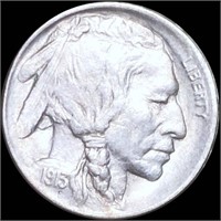 1913-D TY1 Buffalo Head Nickel NEARLY UNC