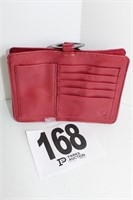 Pouchee Billfold/Card Carrier - Red (U235)