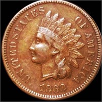 1868 Indian Head Penny LIGHTLY CIRCULATED