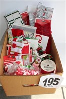 All New Christmas Wrappings, Ribbons, Tags, Etc.