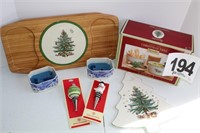 Spode Dipping Set - Christmas/(1) Serving Board