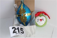 Hand Painted Christmas Ornaments (U235)