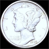 1928 Mercury Silver Dime CLOSELY UNCIRCULATED