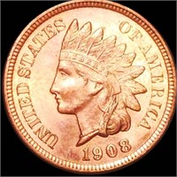 1908 Indian Head Penny UNCIRCULATED