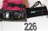 (1) Pair Goggles w/Case/MTSU Sunglasses/Jimmy
