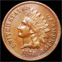 1878 Indian Head Penny CLOSELY UNC