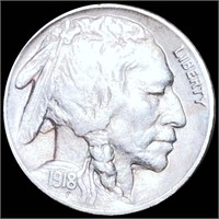 1918-S Buffalo Head Nickel LIGHTLY CIRCULATED
