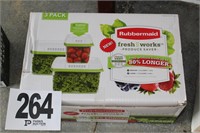 Rubbermaid 3 Ct. New Box Storage Containers