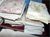 (2) stacks pillow cases