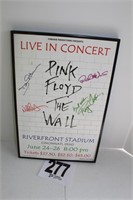 Pink Floyd "The Wall" Framed Poster - 17" x 11"