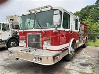 1997 Spartan Pumper Firetruck 1250.