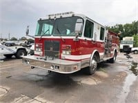 1997 Spartan Pumper Firetruck 1250.