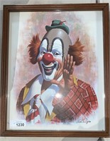 RINGO THE CLOWN FRAMED ARTHUR SARNOFF CIRCUS