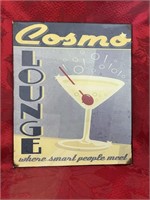 COSMO LOUNGE SIGN