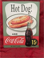 HOT DOG COCA COLA SIGN