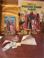 Vintage Stamp album and Catalog
