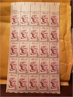 USA sheet 25 mint stamps 3cents 1959 Scott 1114