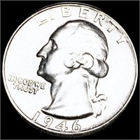 1946-S Washington Silver Quarter UNCIRCULATED
