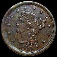 1855 Classic Head Large Cent NEARLY UNC