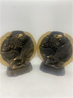 BOOKENDS PAIR EAGLE
