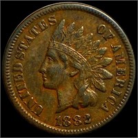 1882 Indian Head Penny XF