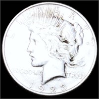 1923-D Silver Peace Dollar LIGHTLY CIRCULATED
