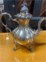 Antique Reed &Barton Silverplate Teapot- W
