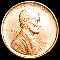 1909-S Lincoln Wheat Penny UNCIRCULATED