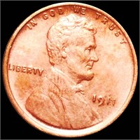 1911 Lincoln Wheat Penny UNCIRCULATED
