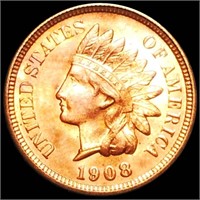 1908 Indian Head Penny UNCIRCULATED