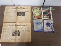 The Richman News 1939,1940 and 4 Vintage Booklets