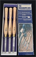 Record Marples Woodturning Tools